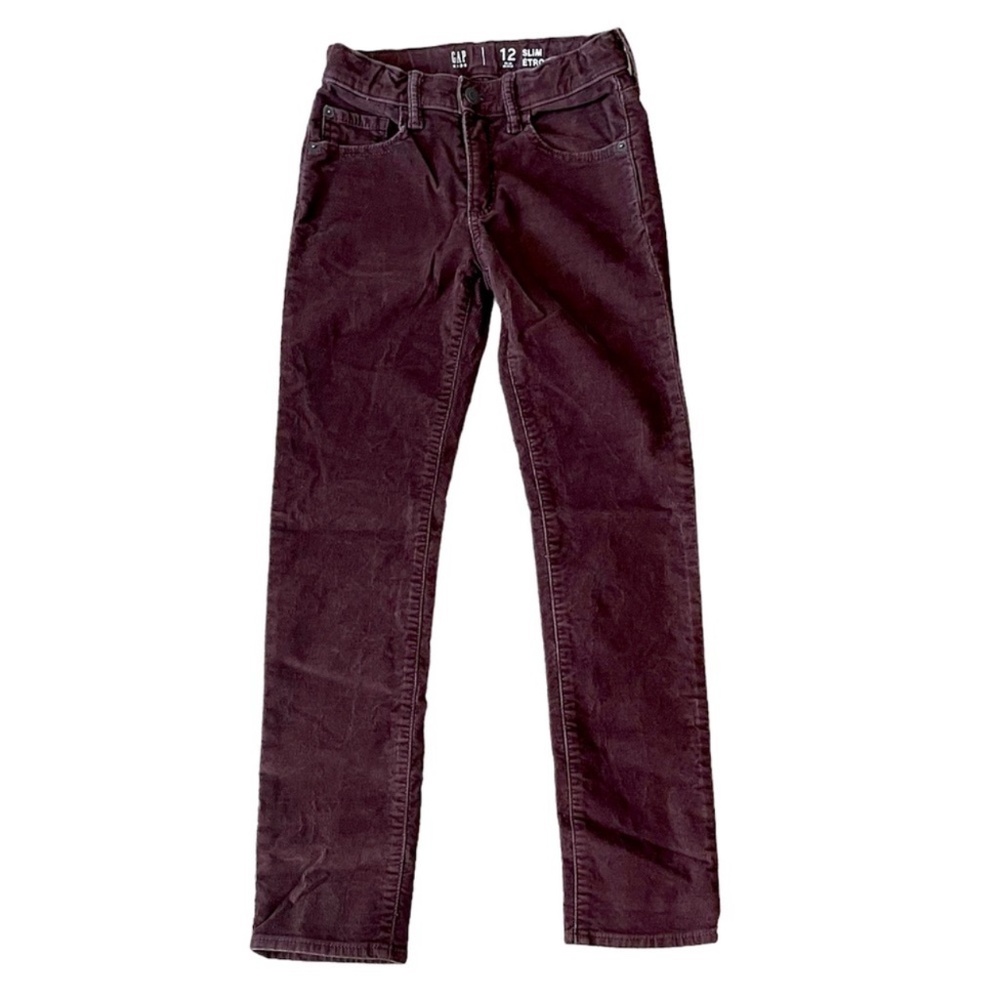 GAP Boys’ Brown Corduroy Pants Size 12 Slim